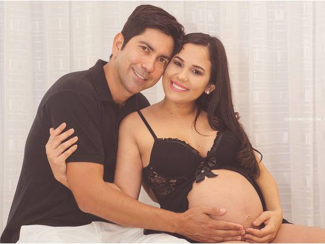 Gestantes de Bruna e Daniel a espera do Arthur