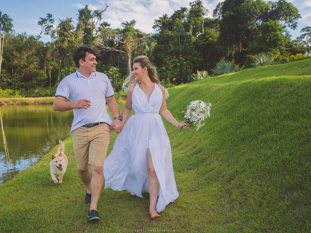 Ensaios de Casal de Sabrina e Talison