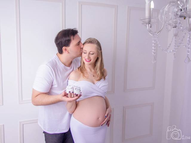 Gestante de A Doce Espera por Denner