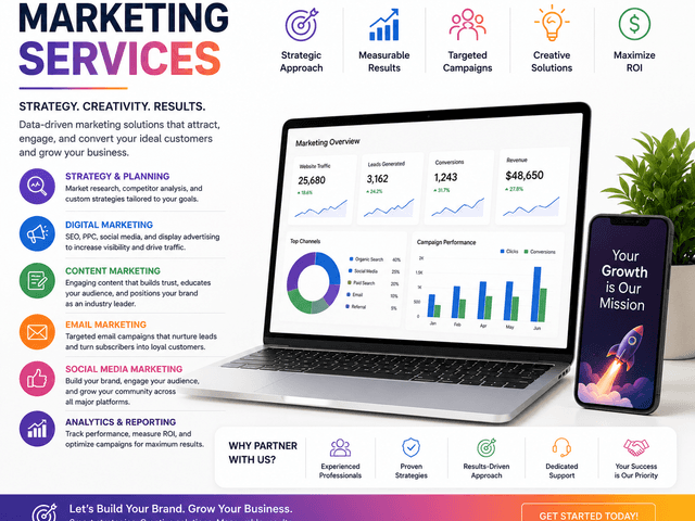 Marketing services of 5 Things You Should Never Do While Getting Marketing Services