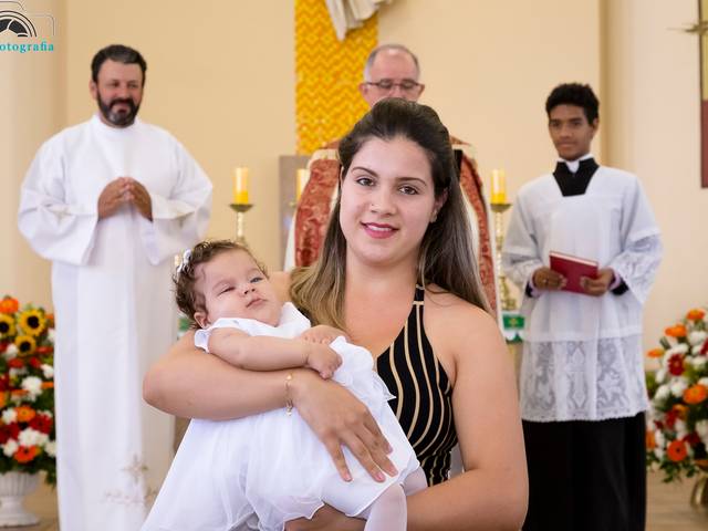 Batismo de batismo Alice Vitória