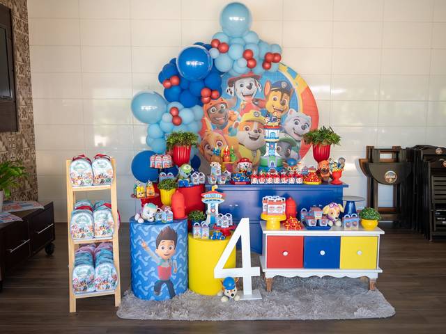 Aniversário de Nicolas - 4 anos