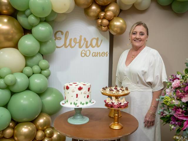 Aniversário de ELVIRA 60 ANOS