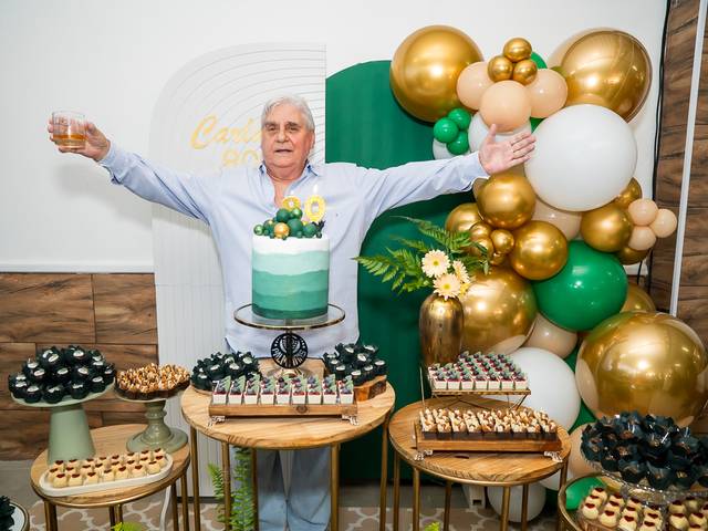 Aniversário de Carlos - 80 anos