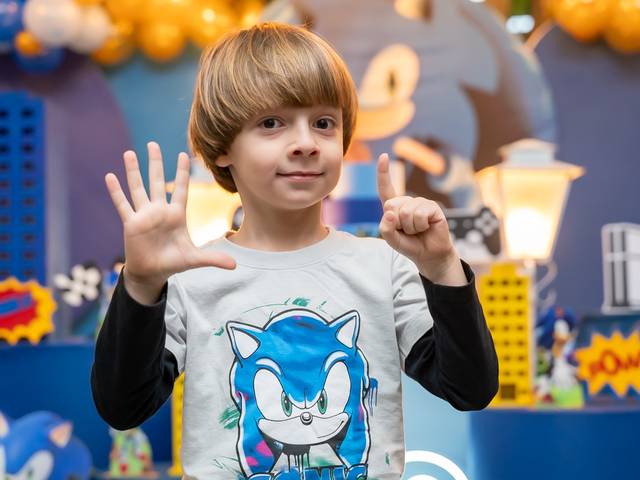 Aniversário de João Guilherme 6 anos