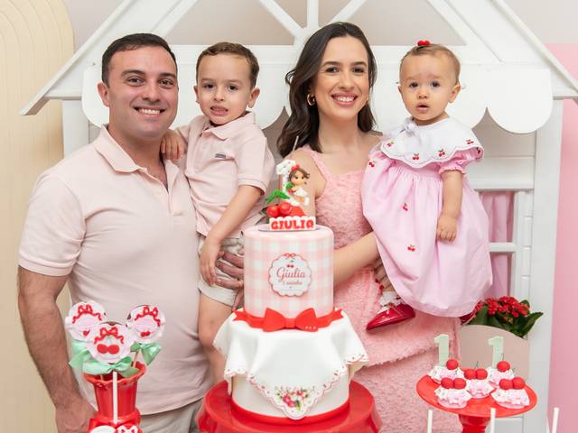 Aniversário de Giulia - 1 ano