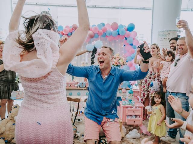 Eventos de Chá Revelação . Ju e Vinícius . Leblon . RJ