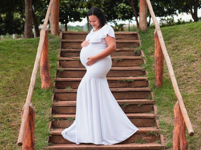 Gestante de Ensaio gestante Amanda e Jonas