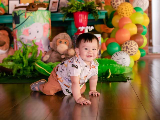 Aniversário infantil de Aniversário Bernardo 1 aninho