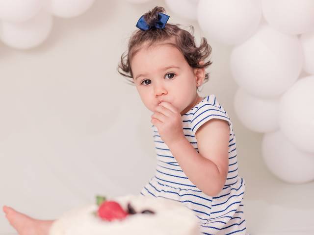 Fotografia de bebê de Smash The Cake Melissa