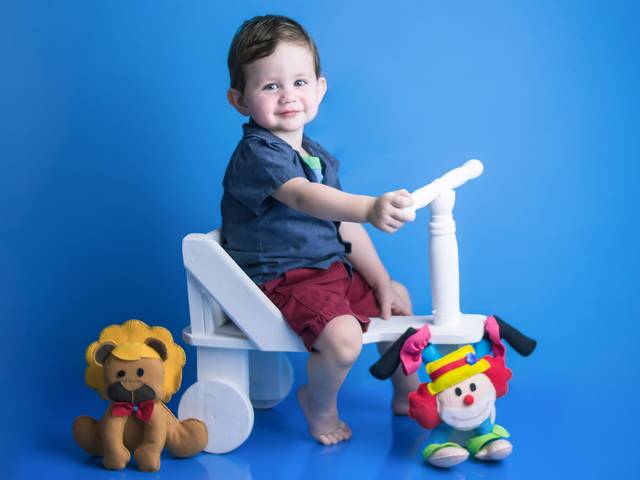 Fotografia de bebê de Pedro 