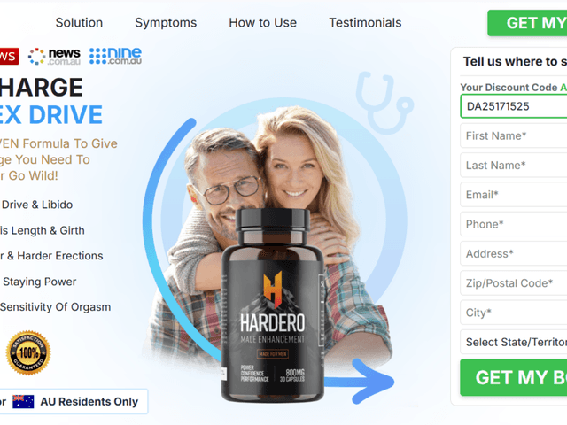 Health of Hardero ME Capsules Australia Review: Natural Male Support Formula