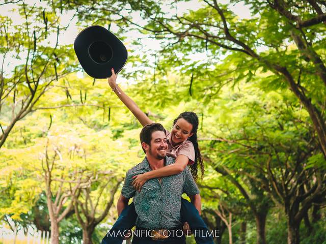 ENSAIO de MAJU E JUNINHO