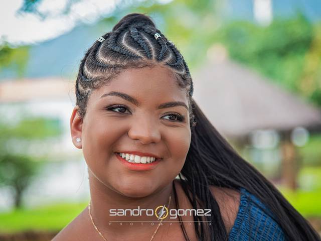 Ensaio Debut de Sarah Ana