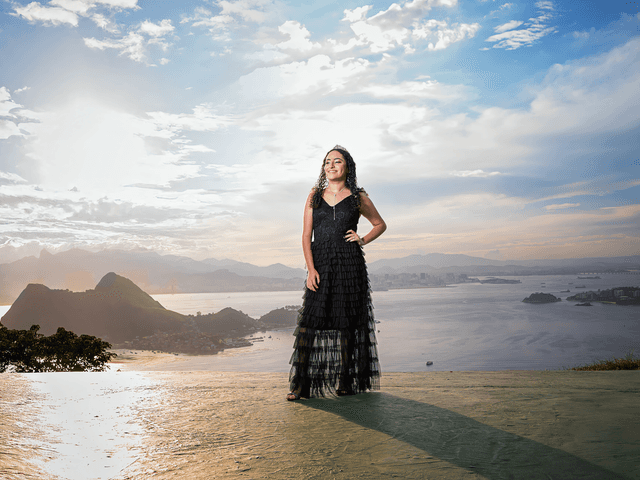 Ensaio Debut de Karoline Lospennato