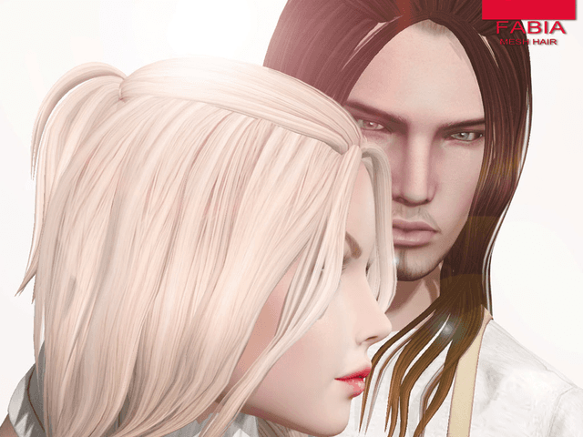 Cabelos de -FABIA- Mesh Hair
