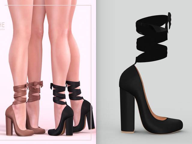 Sapatos de [BREATHE]-Nanette Heels-Black