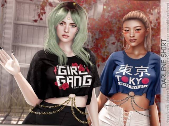 Outfit de Caboodle - Darlene Shirt - Tokyo