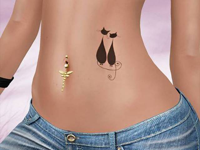 Tatuagens de Cats and Love Tattoo [CAROL G]
