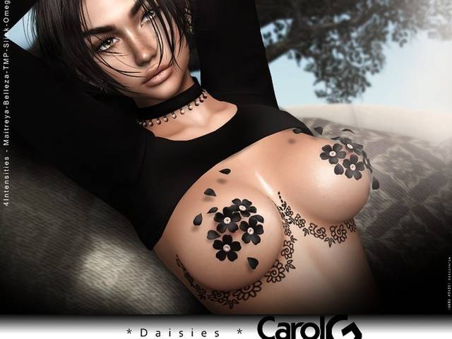 Tatuagens de Daisies - Underboob [CAROL G]