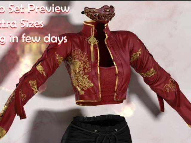 Outfit de Eliavah ~ Daigoro Jacket [BLACK]