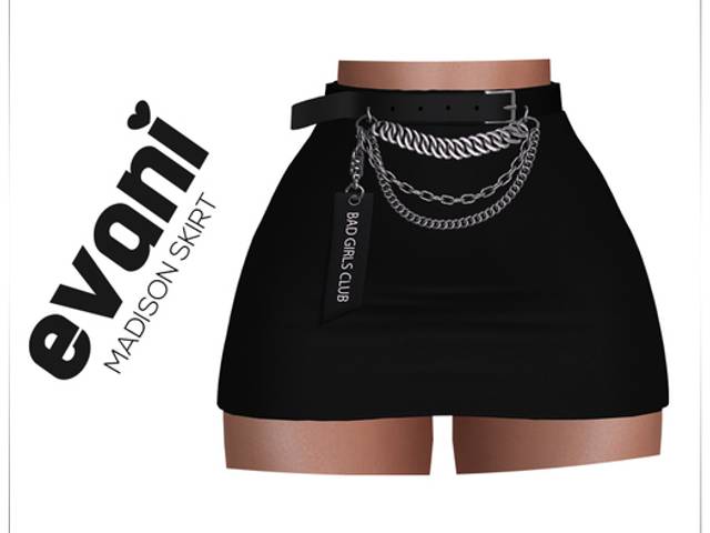 Outfit de EVANI - MADISON skirt [Black]