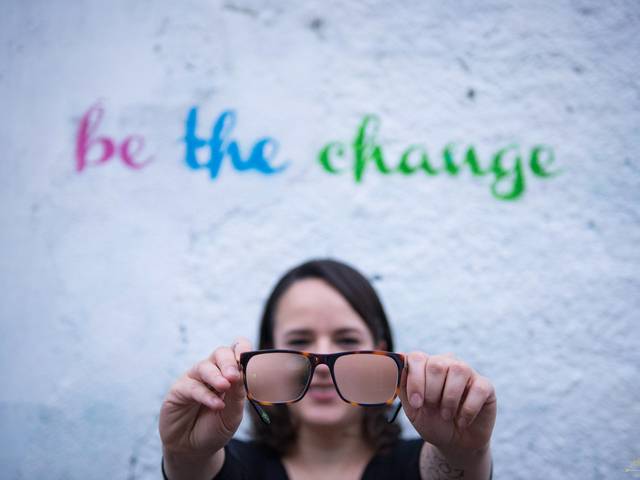 be happy of Be The Change