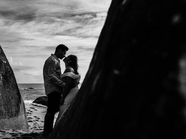 Casal de Pré Wedding Milena e Deivid