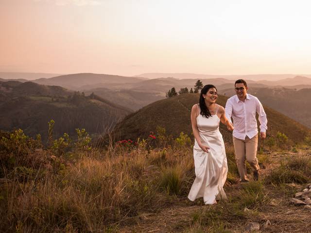 Casal de Pré Wedding Paloma e Filipe