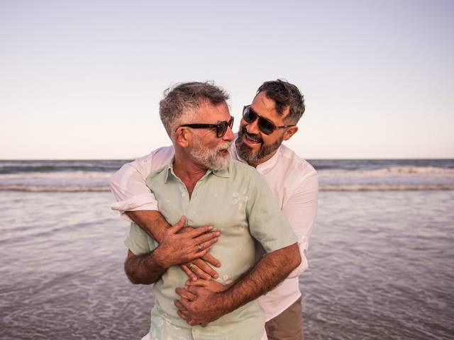 Casal de Pré Wedding Antonio e Willian