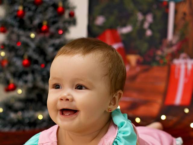 NATAL de Sessão de Natal - Maitê 8° mês