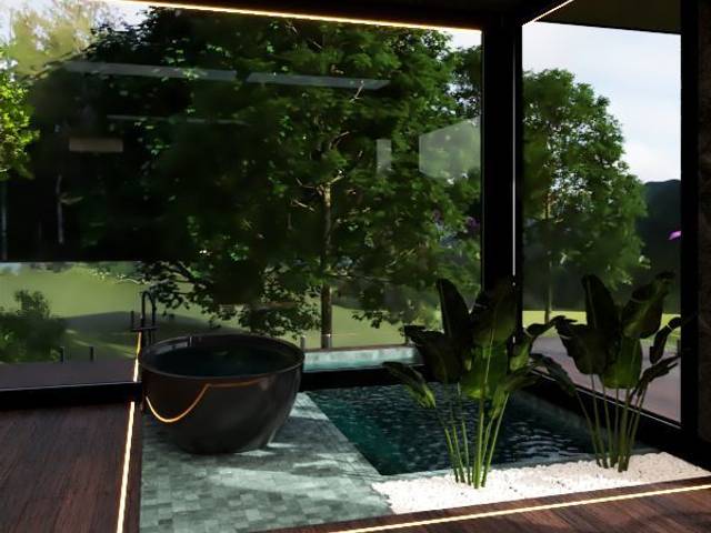 Arquitetura e Design de Pousada Black Bird