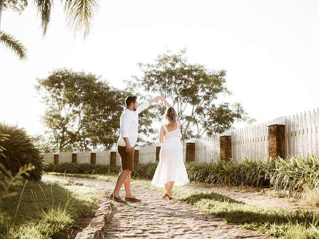 Ensaios de Carina e Ricardo