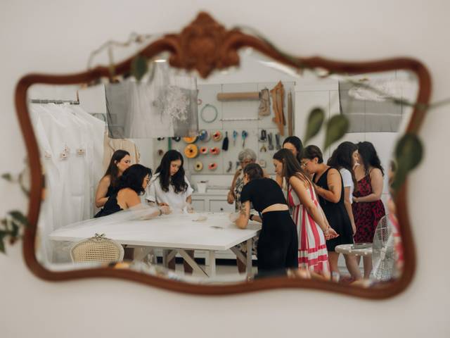 Casamento de Bordado do Véu - Carol Macks