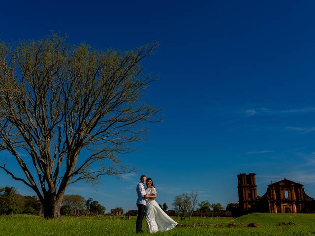 Ensaio de casamento de Lais e Diego