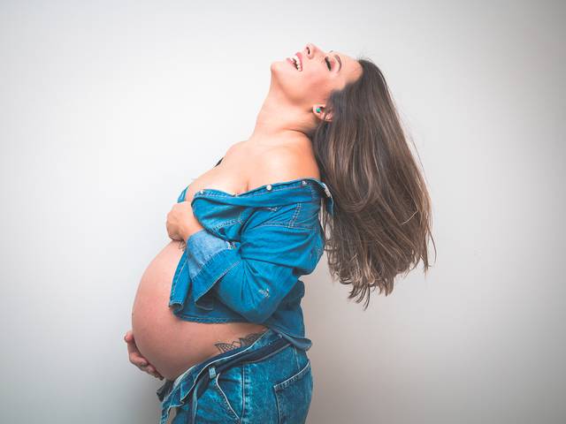 GESTANTE de Ensaio de Gestação é muito mais do que 