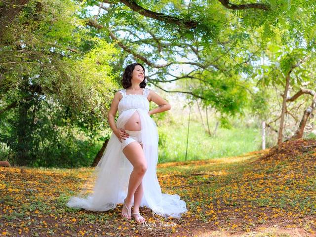 Gestante de Ensaio gestante Mainara e Wagner 33 semanas - A espera do Lucca