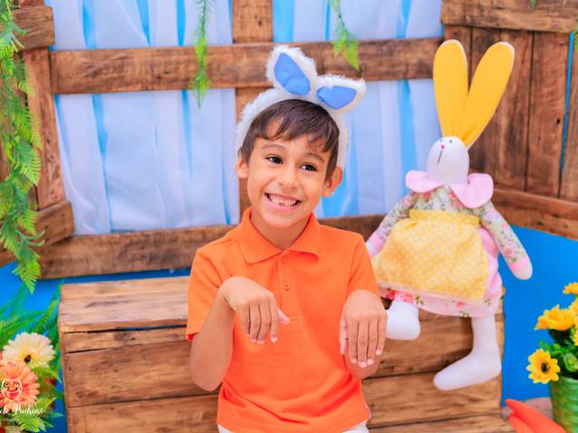 Mini sessão de Mini sessão de páscoa - Cauã Luz