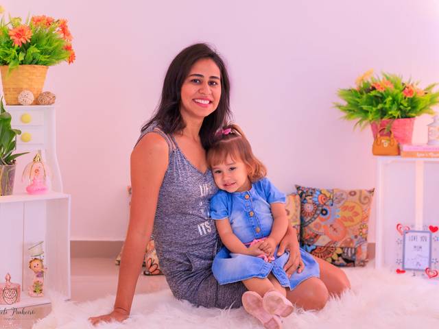 Mini sessão de Mini Sessão dia das Mães - Ângela Luz