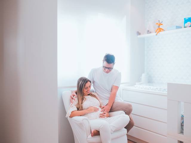 Ensaio Gestante de Esperando Arthur