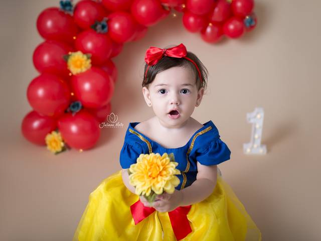 Ensaio de Smash the cake - Hellena