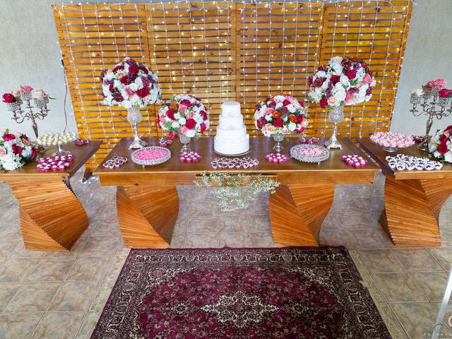 Decoração  de Mesa principal 