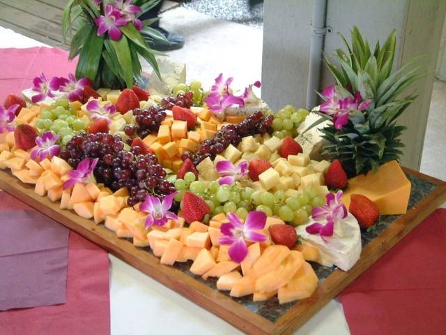 Buffett de Mesa de Frutas