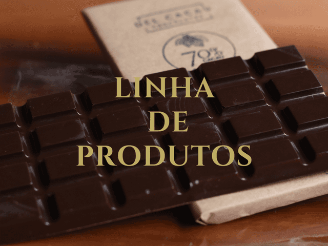 CHOCOLATES de LINHA DE PRODUTOS