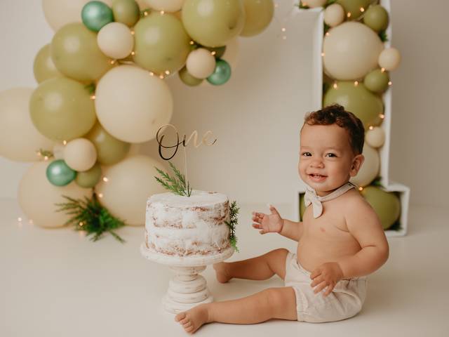 Ensaio 1 Ano de Smash The Cake Guilherme