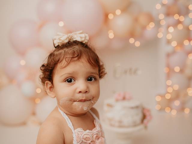 Ensaio 1 Ano de Smash The Cake Lavynia