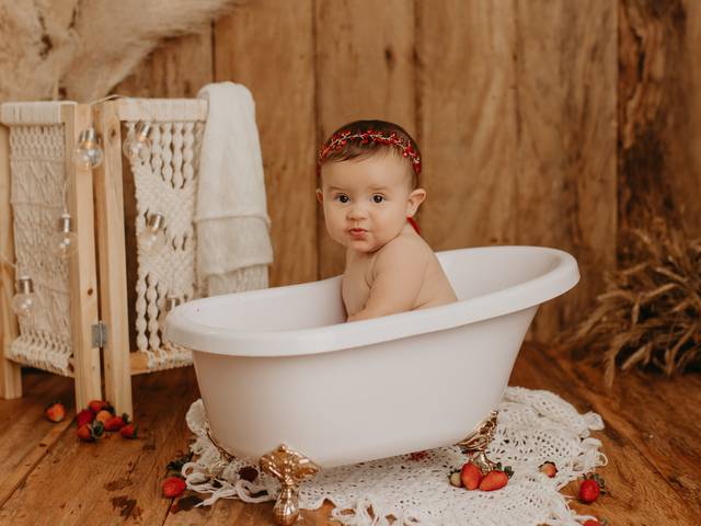 Ensaio de Bebê | Mensal de Joana 6 Meses