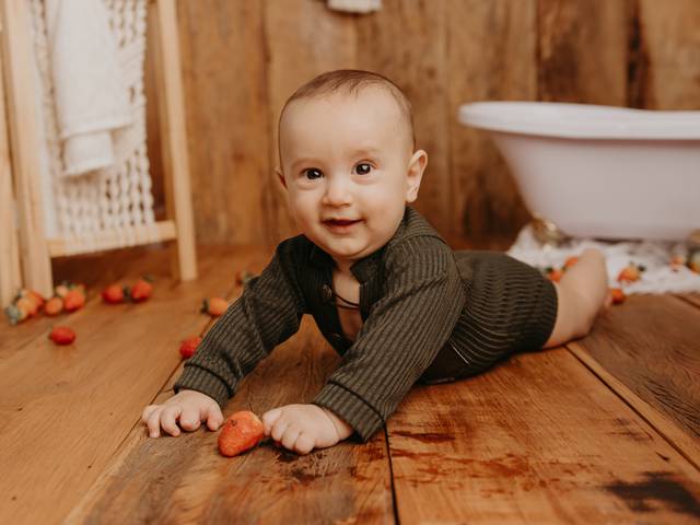 Ensaio de Bebê | Mensal de Henry 6 Meses