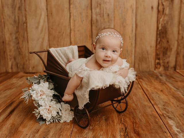 Ensaio de Bebê | Mensal de Laura 3 meses