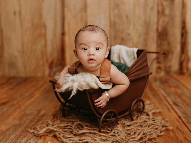 Ensaio de Bebê | Mensal de Noah 3 Meses